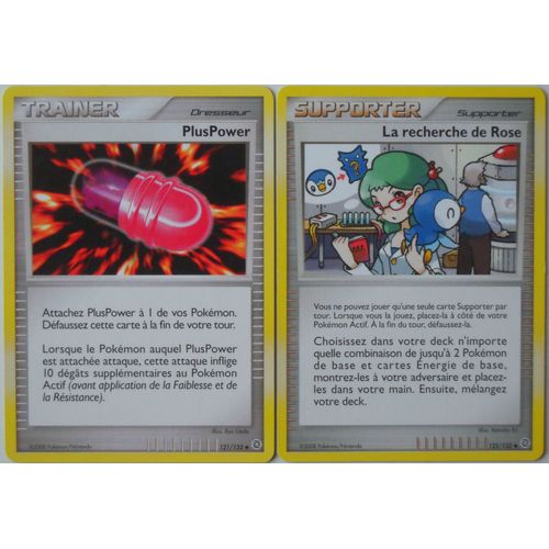 Merveilles Secrètes - Pluspower (121) + La Recherche De Rose (125/132)
