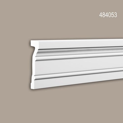 Ébrasement Profhome 484053 Profil de façade Moulure décorative Élément de façade style Néo-Classicisme blanc 2 m