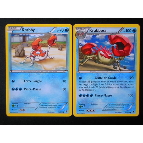 Vigueur Spectrale - Krabby (13) + Krabboss (14/119)