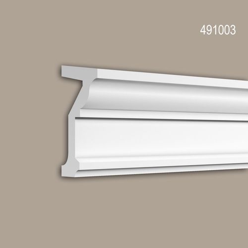 Corniche Profhome 491003 Profil de façade Moulure décorative Moulure décorative style Néo-Classicisme blanc 2 m