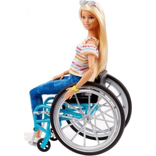 Barbie Fashionista + Accy fauteuil roulant 2 