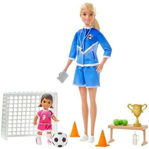 Barbie Poupée You Can Be Anything : Entraîneur De Football 30 Cm