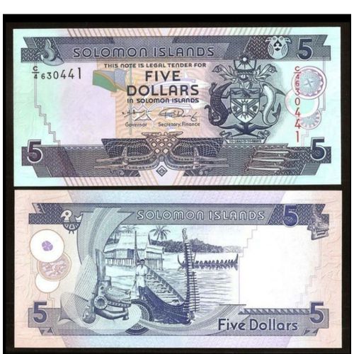 Billet Salomon Island 5 Dollar