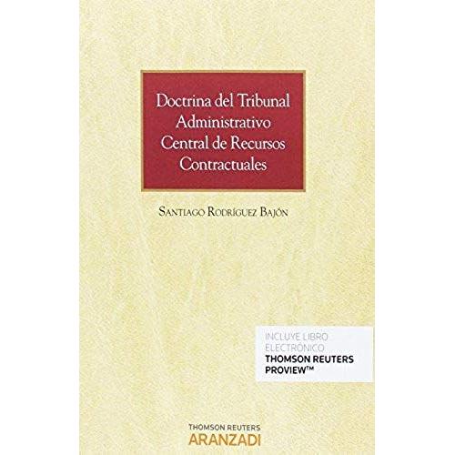 Doctrina Del Tribunal Administrativo Central De Recursos Con