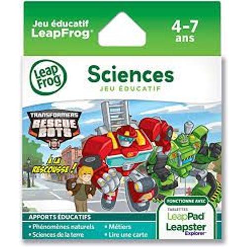 Leappad - Leapster Explorer Jeu - Transformers Rescue Bots