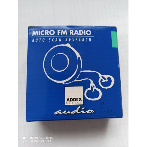 Micro FM radio Addex