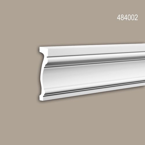 Ébrasement Profhome 484002 Profil de façade Moulure décorative Élément de façade style Néo-Classicisme blanc 2,3 m
