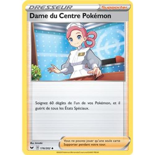 Dame Du Centre Pokémon - 176/202 - Epée Et Bouclier