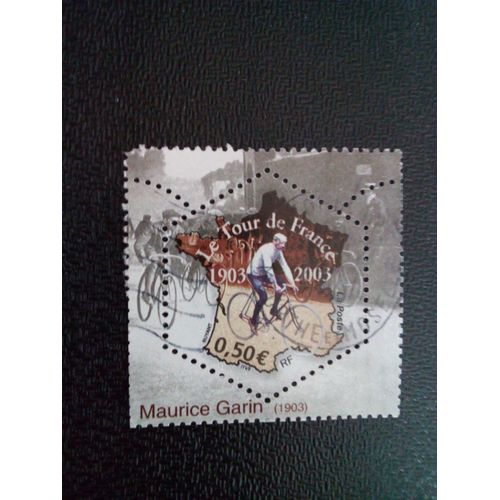 Timbre France Yt 3582 Tour De France Du Centenaire: Maurice Garin 2003 ( 020204 )