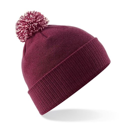 Bonnet Snowstar - Adulte - B450 - Rouge Bordeau Et Blanc