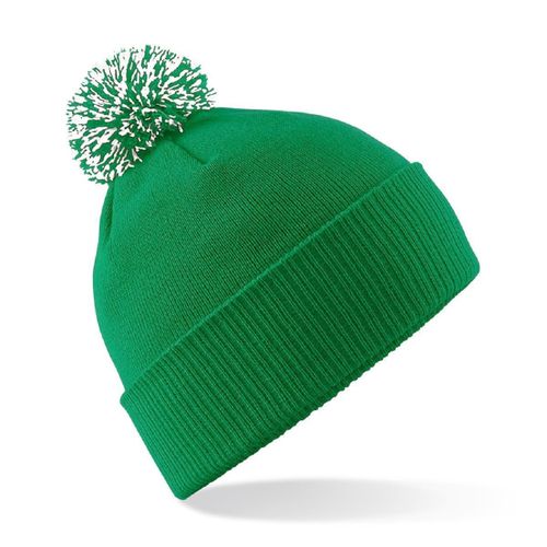 Bonnet Snowstar - Adulte - B450 - Vert Kelly Et Blanc