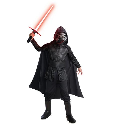 Déguisement Luxe Kylo Ren Star Wars Ix Enfant - Taille: 8 À 10 Ans (123 À 140 Cm)