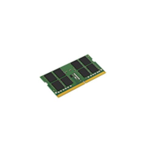 kingston - branded 32gb ddr4-2666mhz sodimm noir