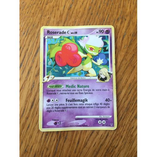(276) Roserade 40/147 Pokemon