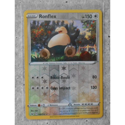 Ronflex Reverse 140/202 - Epée Bouclier - Vf