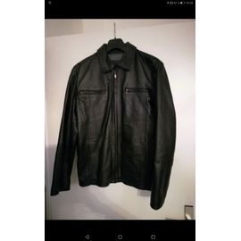 Blouson Cuir Noir