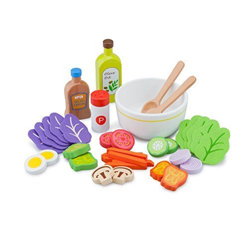 New Classic Toys - Salad Set Childrens Pretend Playset