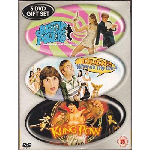 Kung Pow - Enter The Fist/Dude, Where's My Car?/Austin Powers [Dvd] [1997]