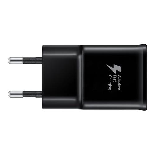 Samsung Travel Adapter EP-TA20 - Adaptateur secteur - 2 A (USB) - sur le câble : USB-C - noir