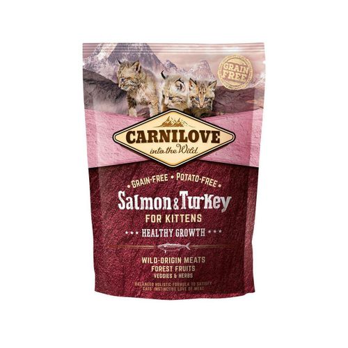 Carnilove Chat Salmon & Turkey Kittens Healthy Gr.Owth 400 Gr.