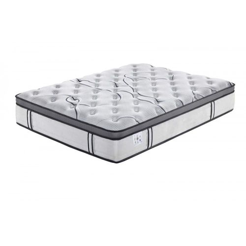 Matelas Venise 90x190 Multi-Technologies | Epaisseur 30cm | Mousse Mémoire De Forme (60 Kg/M3) | Latex Respirant (70 Kg/M3) |Ressorts Ensachés (H:20cm) | Garantie 5 Ans