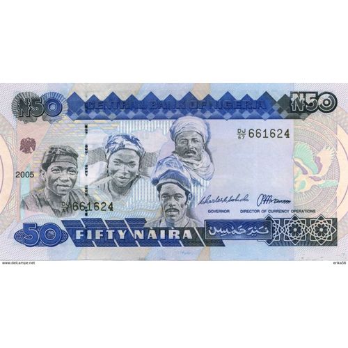 Billet Nigeria 50 Naira