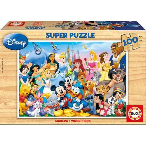 Educa Borras 12002 ""The Wonderful World Of Disney"" Puzzle (100-Piece)
