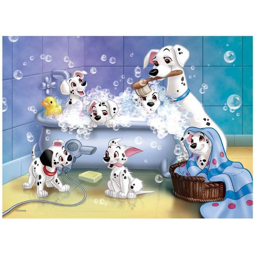 Disney Nathan 86612 Puzzle 60 Pièces 101 Dalmatiens Bath-Temps