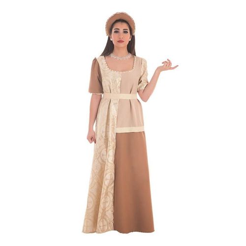 Déguisement De Dame Médiévale Marron Pour Femme