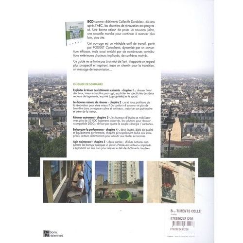 Bâtiments Collectifs Durables : Rénover, Maintenant, Autrement ! - Le Guide Bcd