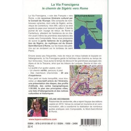 La Via Francigena - Le Chemin De Sigéric Vers Rome