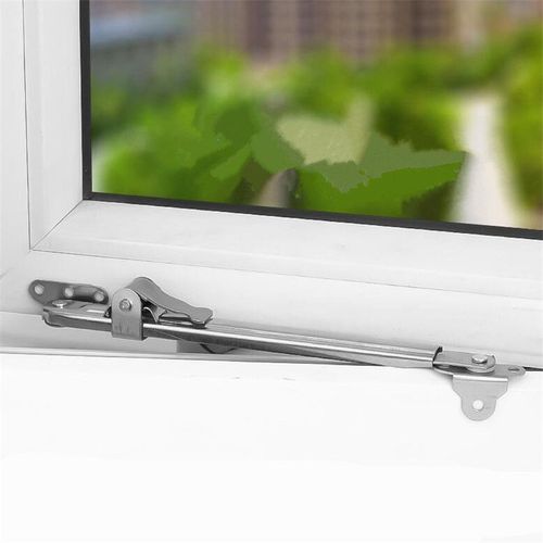 Restricteur de vent en alliage d'aluminium, attelle de fenêtre à battant rapide, sécurité de séjour, porte en acier inoxydable, support de fenêtre, quincaillerie domestique