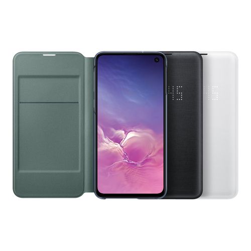 Samsung Led View Cover Ef-Ng970 - Étui À Rabat Pour Téléphone Portable - Noir - Pour Galaxy S10e, S10e (Unlocked), S10e Enterprise Edition