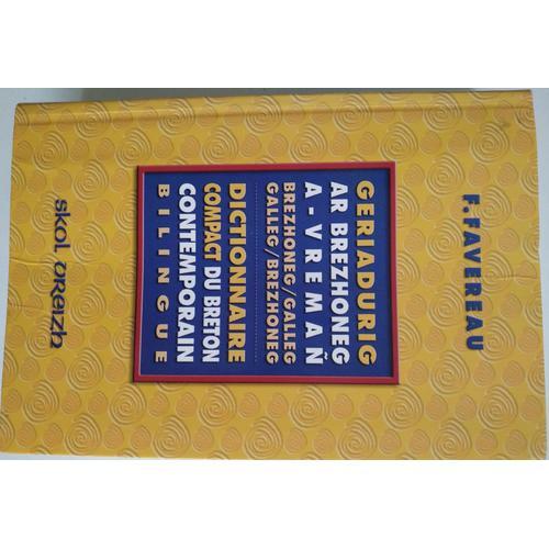 Dictionnaire Compact Du Breton Contemporain