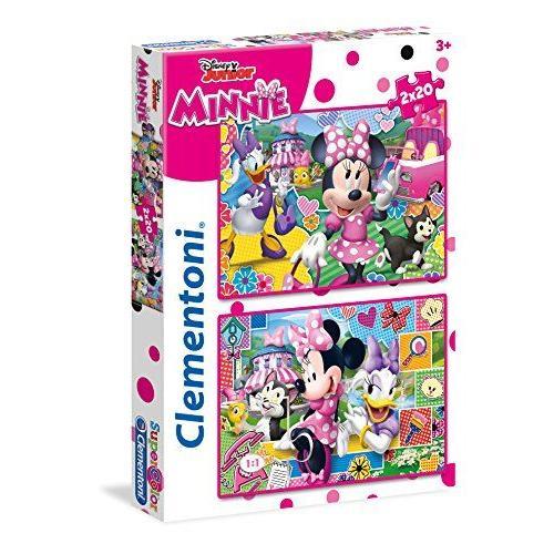 Puzzle Enfant Supercolor 2x20 Pièces - Minnie Happy Helpers