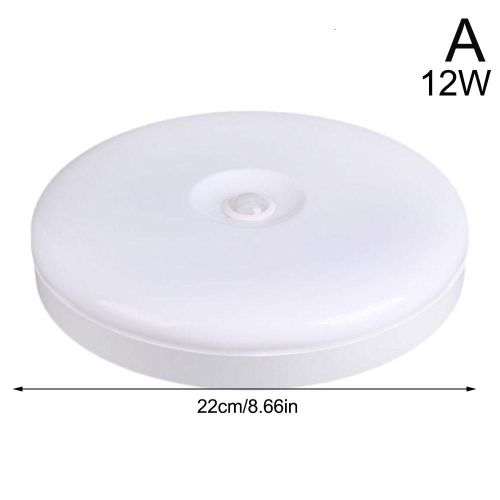 Plafonnier Led Avec Capteur De Mouvement, Éclairage D'intérieur Intelligent, Idéal Pour Un Couloir Ou Une Chambre, 12/18w, 110/220v, J5x8
