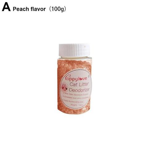 Perle Déodorante Pour Litière De Chat, 100g, Pour Toilettes, Absorbe L'odeur Des Excréments Des Animaux De Compagnie Et Exsude L'odeur Aromatique Du Citron, De La Menthe Et De La Rose, A4e7