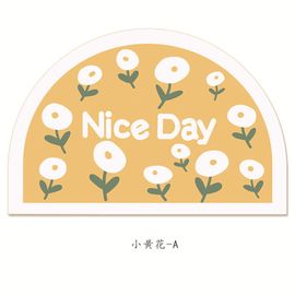 Tapis De Sol De Dessin Animé Mignon, Absorbant, Antidérapant, Simple, Doux, Pour La Salle De Bain Et La Cuisine