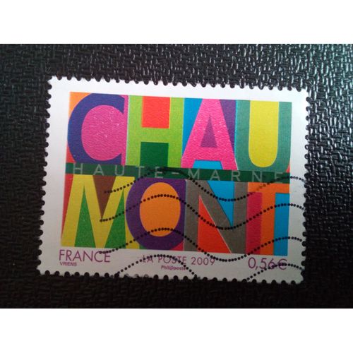 Timbre France Yt 4355 Tourisme Chaumont 2009 ( 020204 )