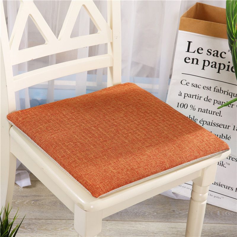 Coussins De Siège Simples De Couleur Unie, Coussins Antidérapants, Canapé Chaud, Matelas Tatami, Décoration De Salon Pour La Maison