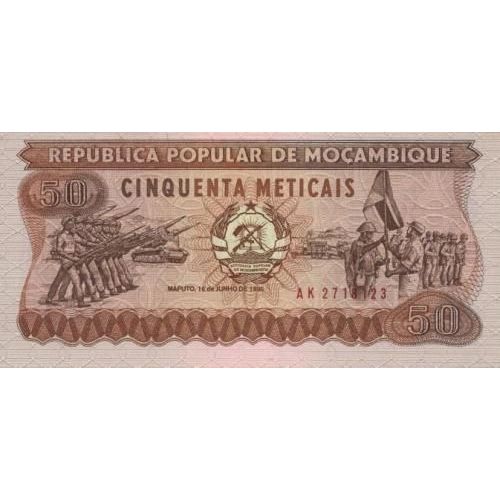 Billet Mozambique 50 Metical