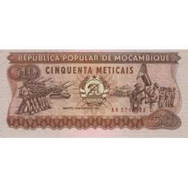 Billet Mozambique 50 Metical