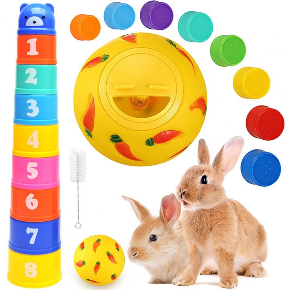Jouets Empilables Interactifs Pour Petits Animaux De Compagn... - 2
