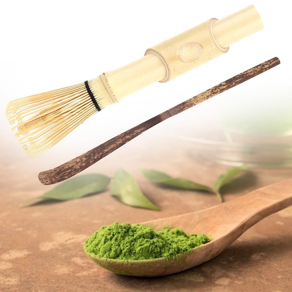 Ensemble De Fouet  Th Matcha Chashaku En Bambou, Ensemble ... - 2