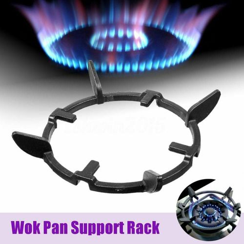 Support De Wok En Fer Antidérapant, Anneau De Wok Stable, Support Universel De Wok, Support De Cuisinière, Fourniture De Cuisine Pour Les Brûleurs, Cuisinière À Gaz