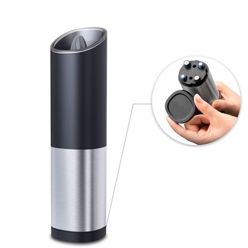 Moulin À Sel Et À Poivre Réglable En Céramique, En Acier Inoxydable, Pratique