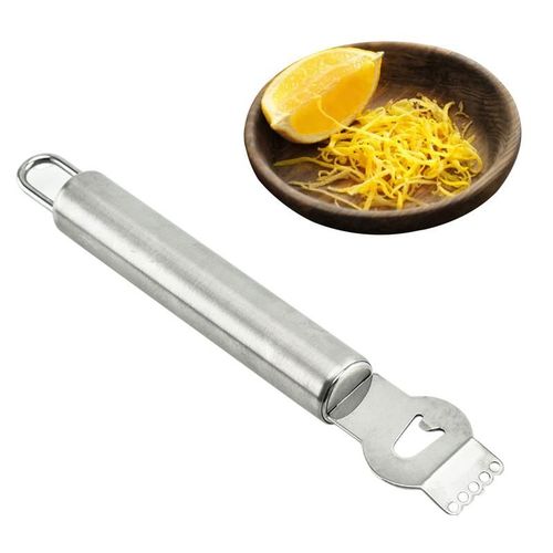 Râpe À Citron En Acier Inoxydable, Éplucheuse À Orange Et À Fruits, Couteau À Éplucher, Gadgets De Cuisine, Accessoires De Bar