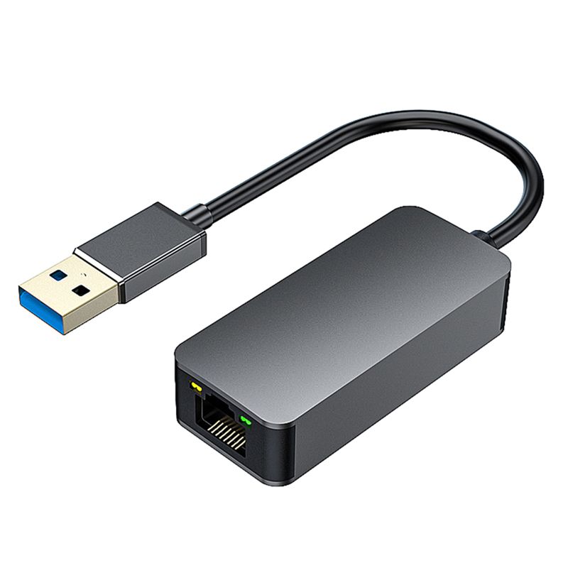 Adaptateur Ethernet USB 3.0 à 2.5G, câble réseau externe RJ45, 2500m, carte réseau de jeu, pilote gratuit Gigabit