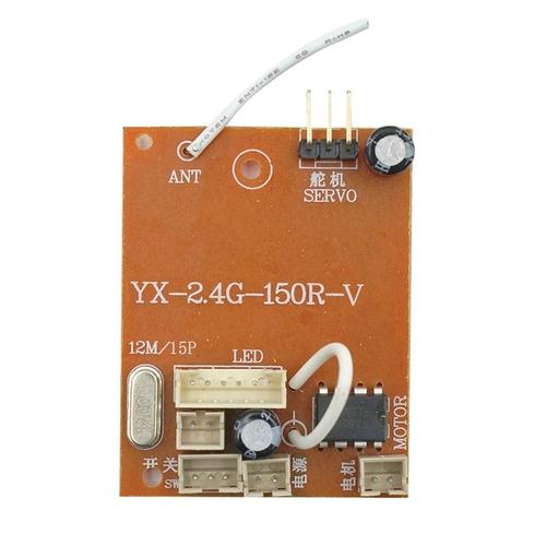 Circuit Imprimé Récepteur Avec Antenne Pour Voiture Rc Mn D90 D91 Mn45 Mn96 Mn99s 2.4, 1/12g