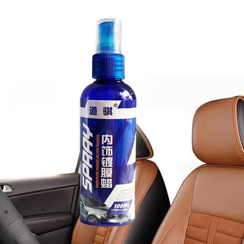 Nettoyant Pour Cuir De Voiture, Conditionneur Pour Intérieur De Voiture, Nettoyant Pour Écran De Voiture, Kit De Livres, Remise À Neuf, 100ml